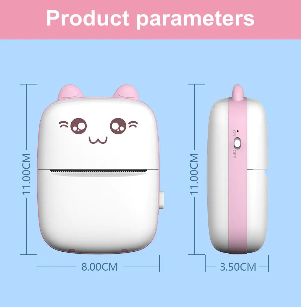 Cat Shape Mini Printer